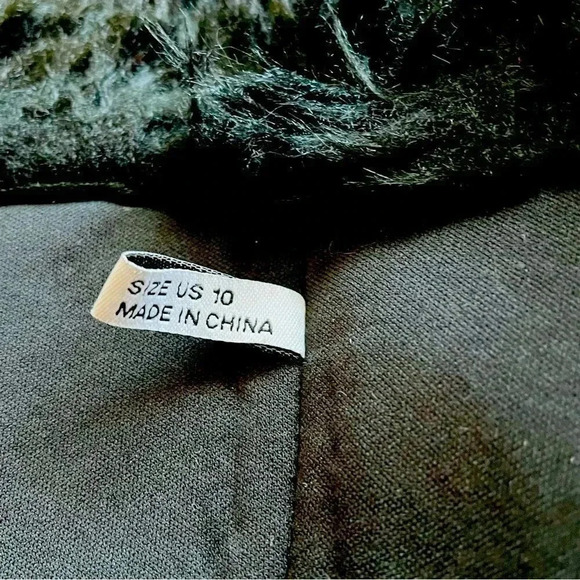 Juicy Couture Everest Quilted Nylon Suede FauxFur Knee High Tall Wedge Boots - Picture 13 of 13